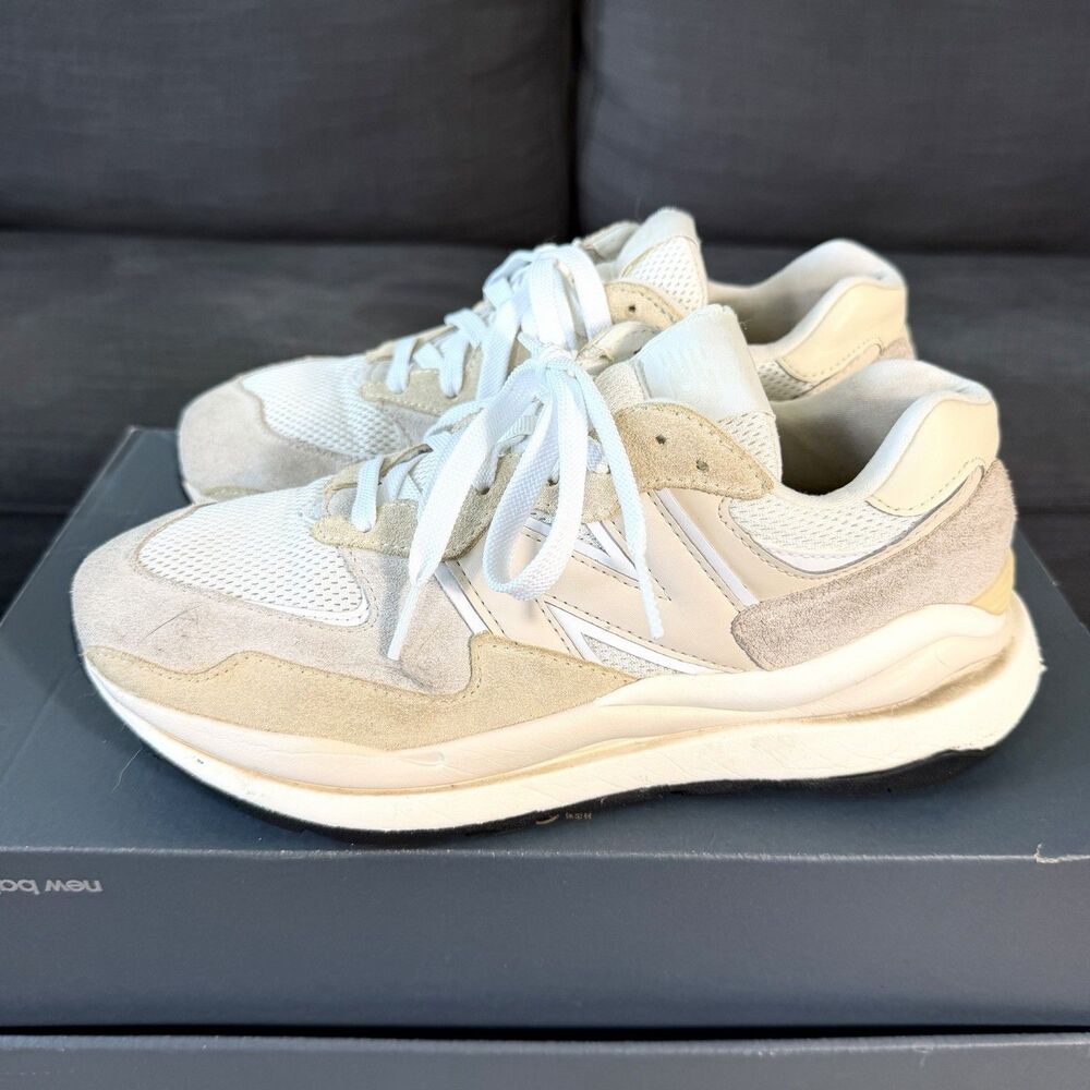 New Balance 5740 Beige Suede Casual Sneakers W5740CHA Women's Size 9